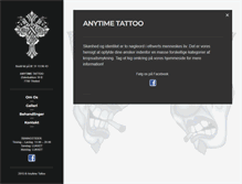 Tablet Screenshot of anytimetattoo.dk